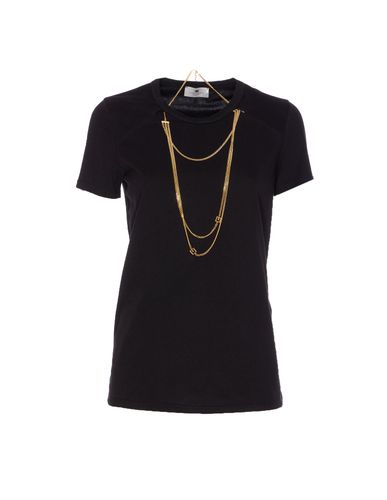 Jersey T-shirt With Jewel Detail - Elisabetta Franchi - Modalova