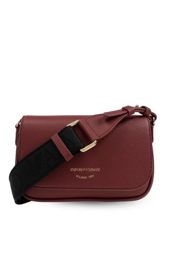 Shoulder Bag With Printed Logo - Emporio Armani - Modalova