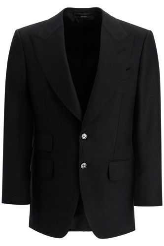Atticus Single-breasted Jacket In Wool And - Tom Ford - Modalova