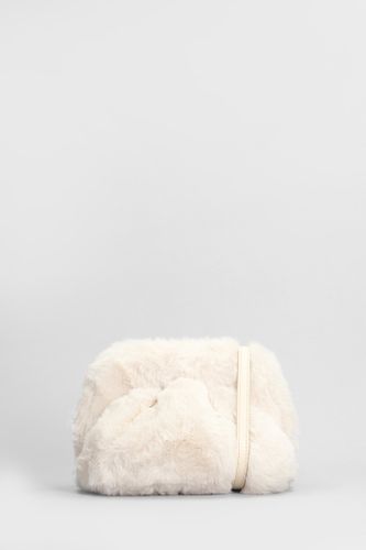 Gea Fur Clutch In Beige Polyester - THEMOIRè - Modalova