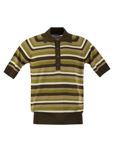 Cotton And Viscose Polo Shirt - PT Torino - Modalova