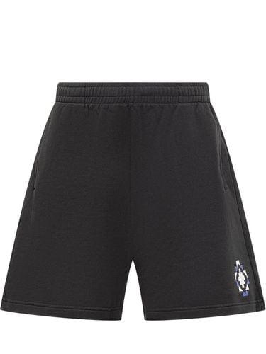 Marcelo Burlon Logo Printed Shorts - Marcelo Burlon - Modalova