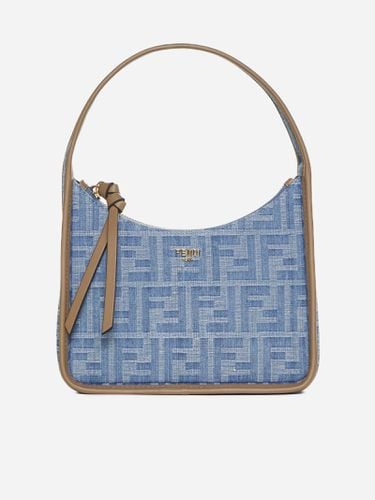 Fendi Fendessence Ff Denim Mini Bag - Fendi - Modalova