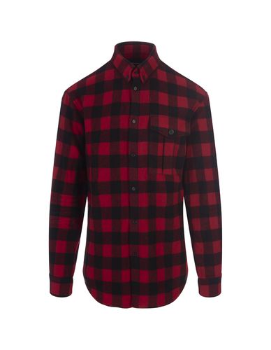 Big Logo Canadian Relaxed Dan Shirt - Dsquared2 - Modalova