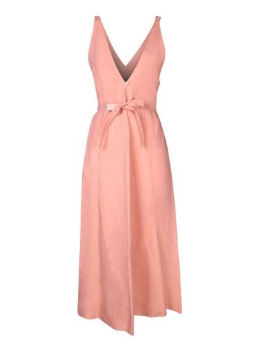 Forte_Forte Long Pink Linen Dress - Forte Forte - Modalova