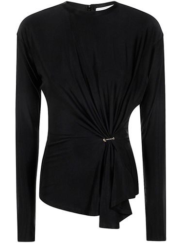 Paco Rabanne Gathered Crewneck Top - Paco Rabanne - Modalova