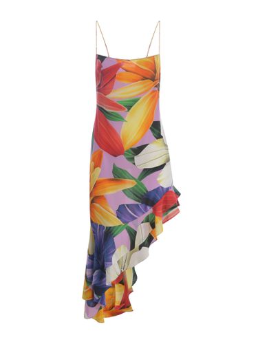 Etro Multicolor Silk Midi Dress - Etro - Modalova