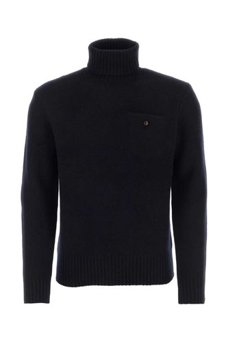 Midnight Blue Wool Blend Sweater - Polo Ralph Lauren - Modalova