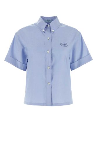 Prada Light-blue Oxford Shirt - Prada - Modalova