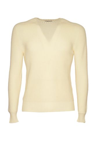 Gran Sasso Ribbed Neck Sweater - Gran Sasso - Modalova