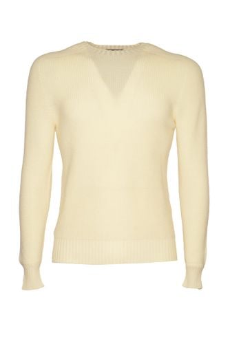 Gran Sasso Ribbed Neck Sweater - Gran Sasso - Modalova