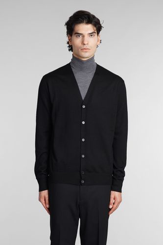 Ballantyne Cardigan In Black Wool - Ballantyne - Modalova