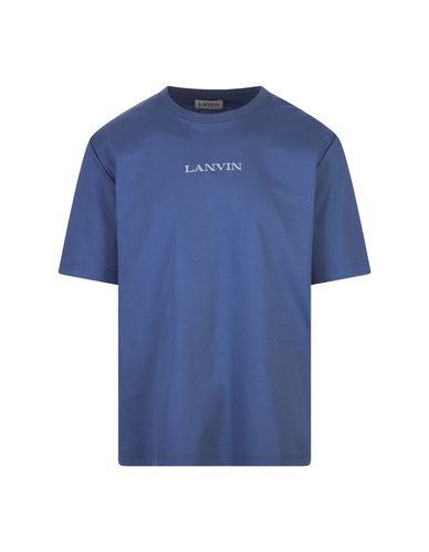 Cornflower Embroidered Straight Fit T-shirt - Lanvin - Modalova