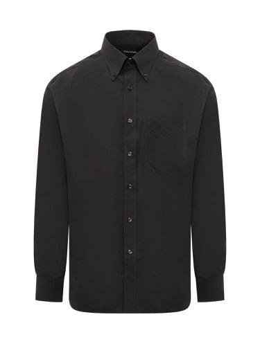 Tom Ford Black Lyocell Blend Shirt - Tom Ford - Modalova