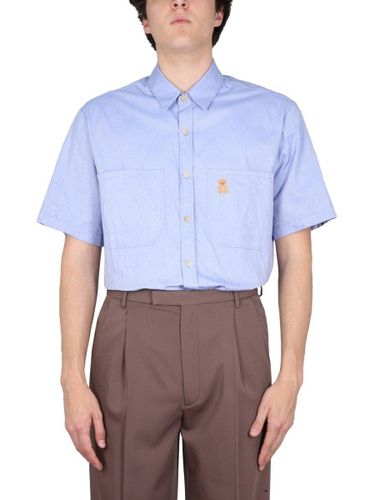 Bear Motif Embroidered Short-sleeved Shirt - Gucci - Modalova