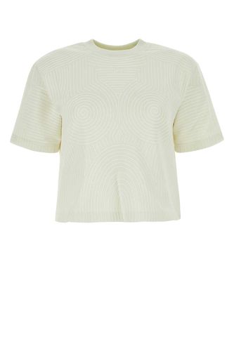 Ivory Cotton Oversize T-shirt - Off-White - Modalova