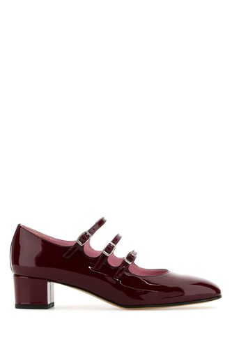 Carel Burgundy Leather Kina Pumps - Carel - Modalova