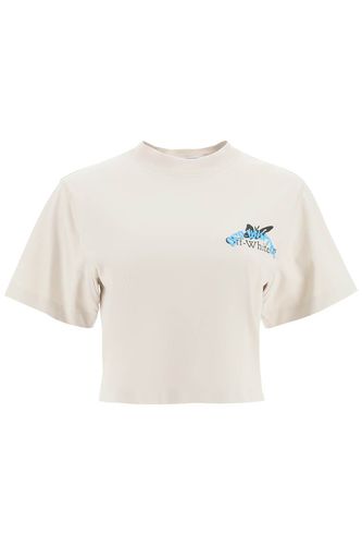 Off-White Butterfly T-shirt - Off-White - Modalova