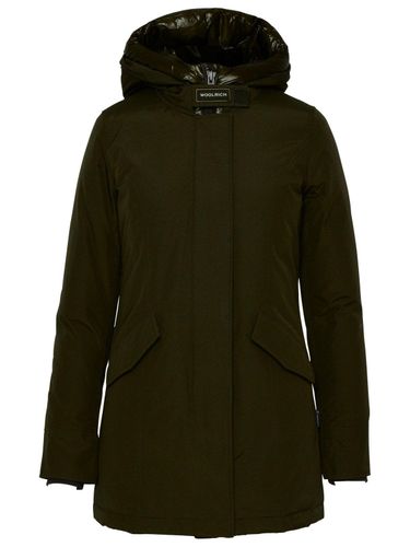 Woolrich Button-up Hooded Long Coat - Woolrich - Modalova