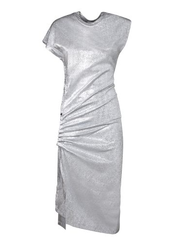 Silver Draped Dress - Paco Rabanne - Modalova