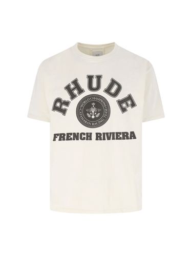 Rhude french Riviera T-shirt - Rhude - Modalova