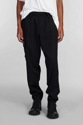 Yohji Yamamoto Pants In Black Wool - Yohji Yamamoto - Modalova