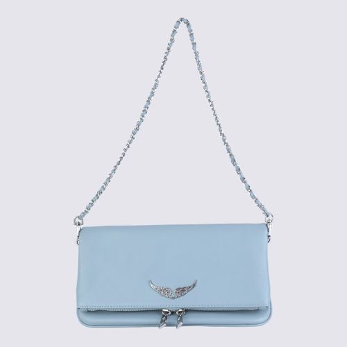 Light Blue Leather Shoulder Bag - Zadig & Voltaire - Modalova