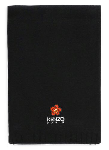 Boke Flower Logo Embroidered Scarf - Kenzo - Modalova