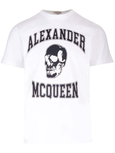 Alexander McQueen varsity T-shirt - Alexander McQueen - Modalova