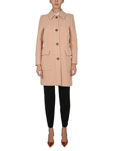 Boutique Moschino Virgin Wool Coat - Boutique Moschino - Modalova