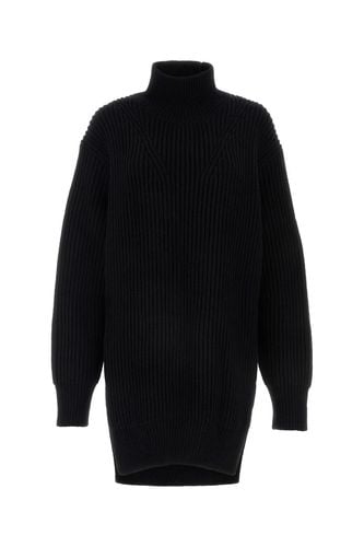 Black Wool Oversize Sweater - Jil Sander - Modalova