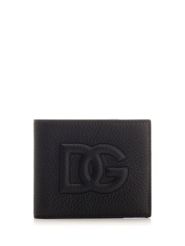 Bifold Dg Logo Wallet - Dolce & Gabbana - Modalova