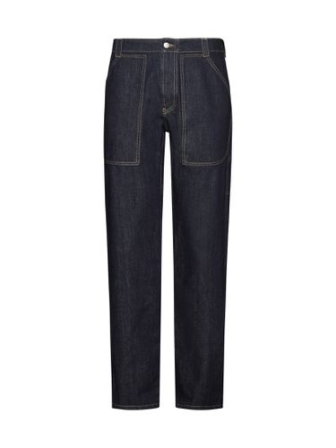 Straight Buttoned Jeans - Alexander McQueen - Modalova