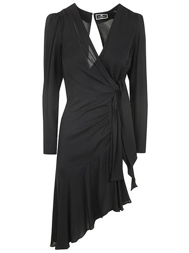 Long Sleeves Dress - Elisabetta Franchi - Modalova