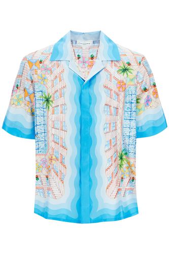 Casablanca Short-sleeved Silk Shirt - Casablanca - Modalova
