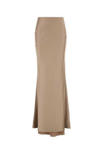 The Andamane Beige Satin Skirt - The Andamane - Modalova