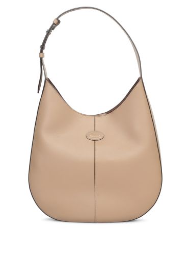 Tod's Small Dove Grey Hobo Tote Bag - Tod's - Modalova