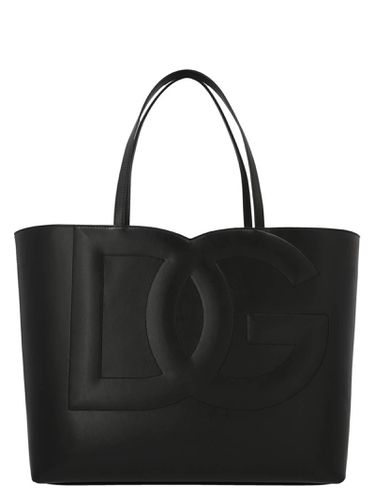 Logo Midi Shopping Bag - Dolce & Gabbana - Modalova