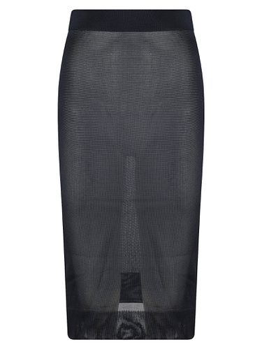 Mid-length Fitted Skirt - Saint Laurent - Modalova