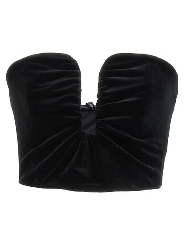 Top Velvet Strapless - self-portrait - Modalova