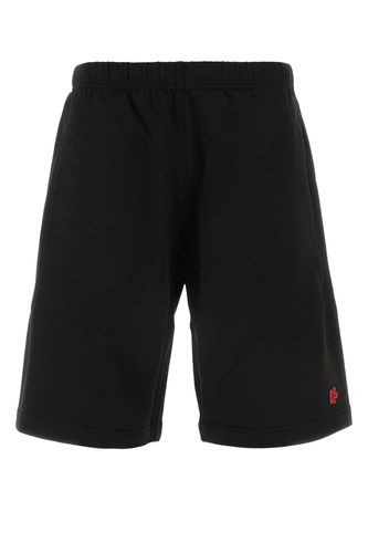 Kenzo Black Cotton Bermuda Shorts - Kenzo - Modalova