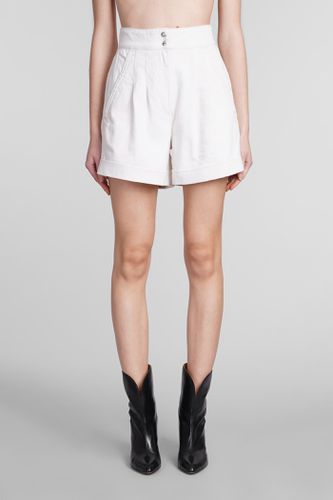IRO Canva Shorts In Beige Cotton - IRO - Modalova