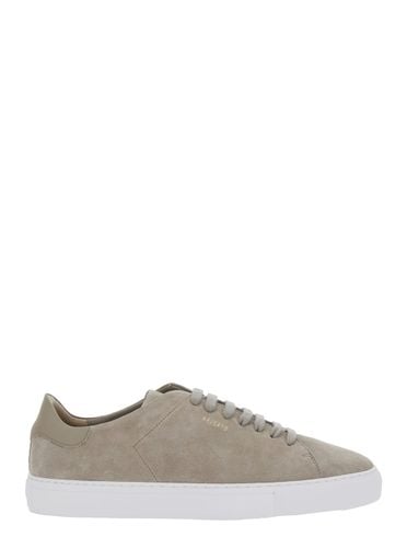 Clean 90 Sneakers With Side Logo Lettering In Suede Man - Axel Arigato - Modalova