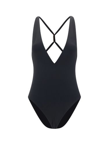 Safety Pin One Piece Swimsuit - Versace - Modalova