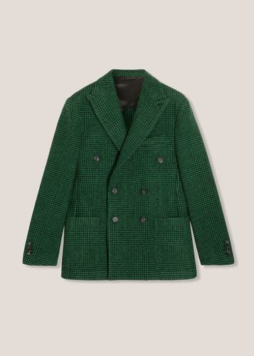 Aaradeo Checked Double Breasted Jacket - doppiaa - Modalova