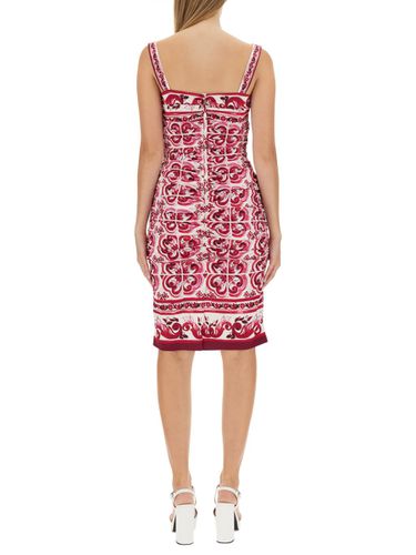 Majolica Print Dress - Dolce & Gabbana - Modalova
