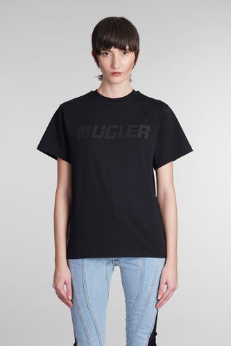 Mugler T-shirt In Black Cotton - Mugler - Modalova
