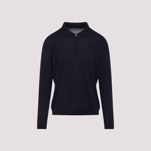 Kiton Long Sleeves Polo Shirt - Kiton - Modalova