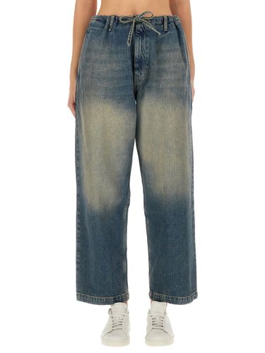 M05CH1N0 Jeans Cotton Denim Pants - M05CH1N0 Jeans - Modalova