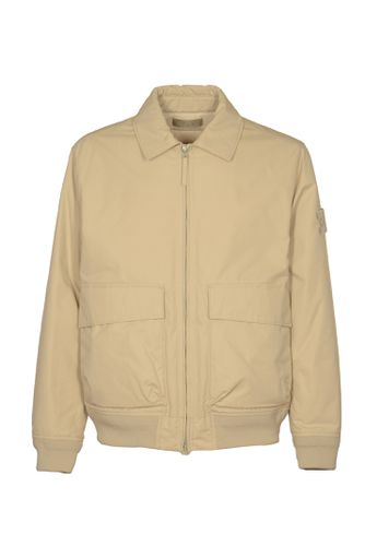 Logo Patch Zipped Jacket - Stone Island - Modalova